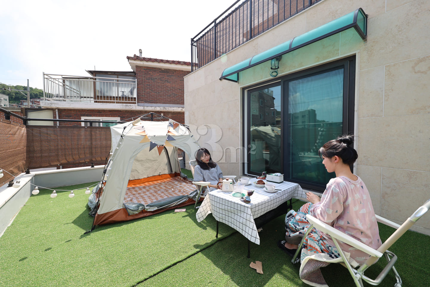 Private Terrace & Parking for 2 People 2th image