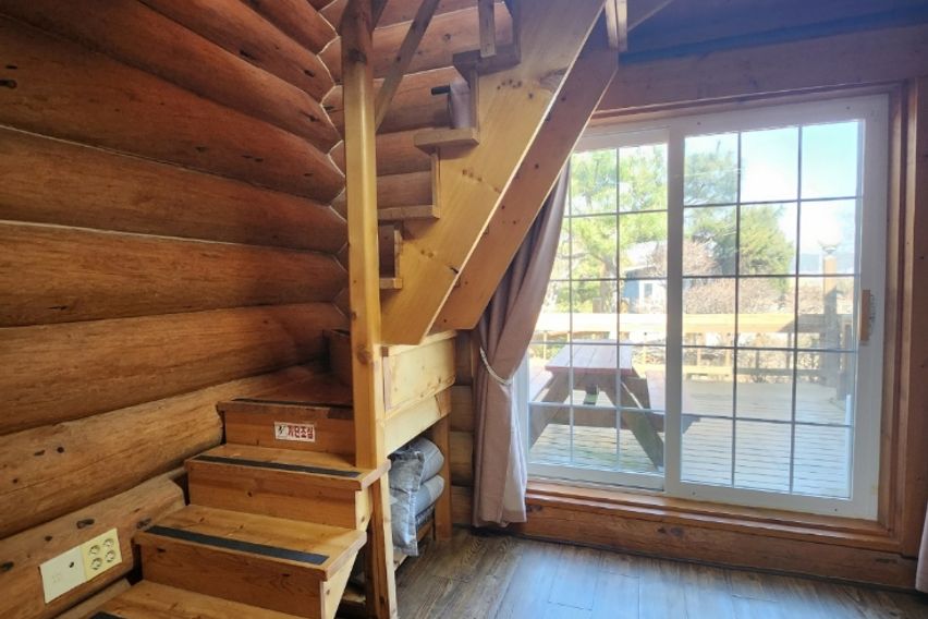 통나무복층 반려견동반