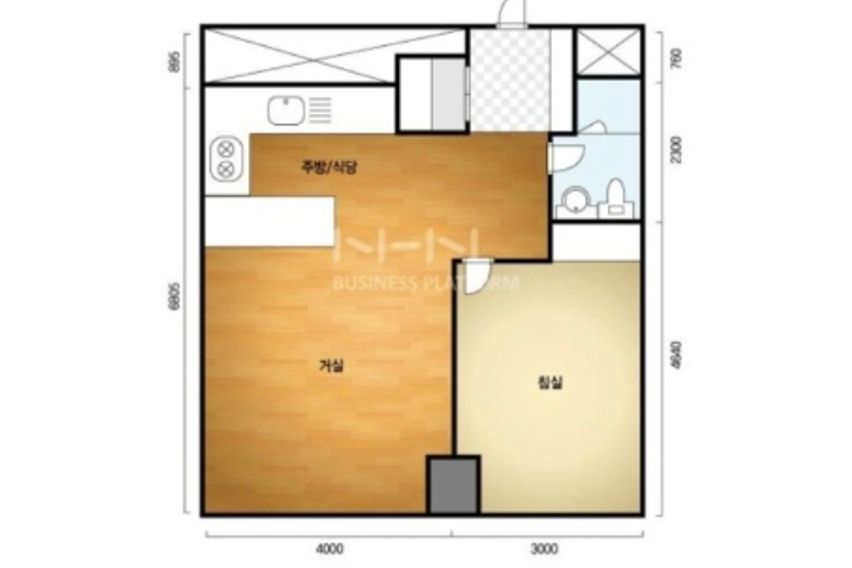 인천논현역1분/1.5룸