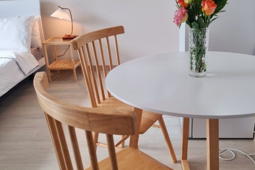 강이 보이는 조용한 곳