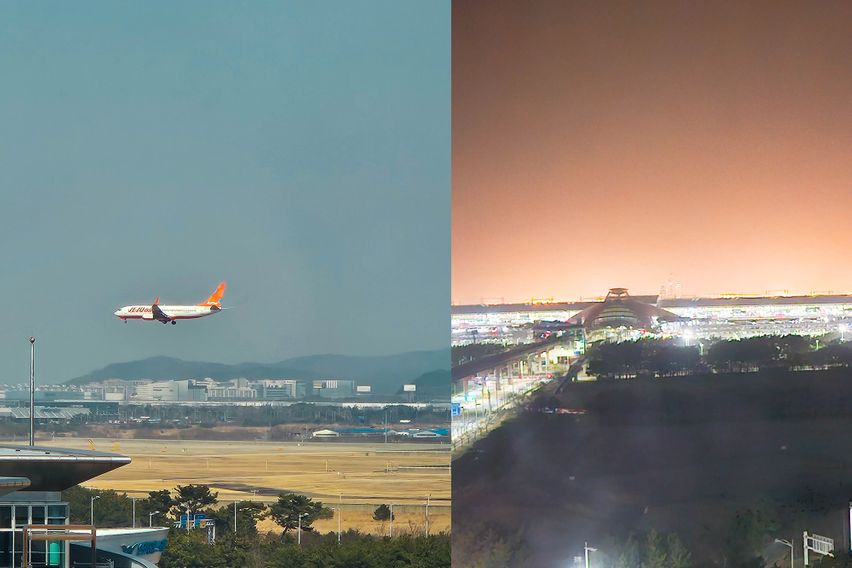 인천공항 한눈에 탑층뷰