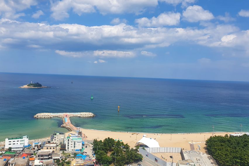 속초해수욕장 1분거리 