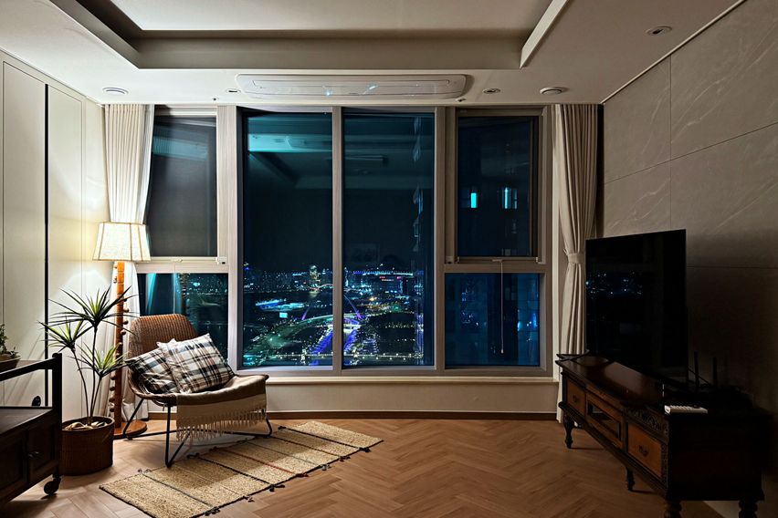 부산역🌊오션뷰🛏️4인침구