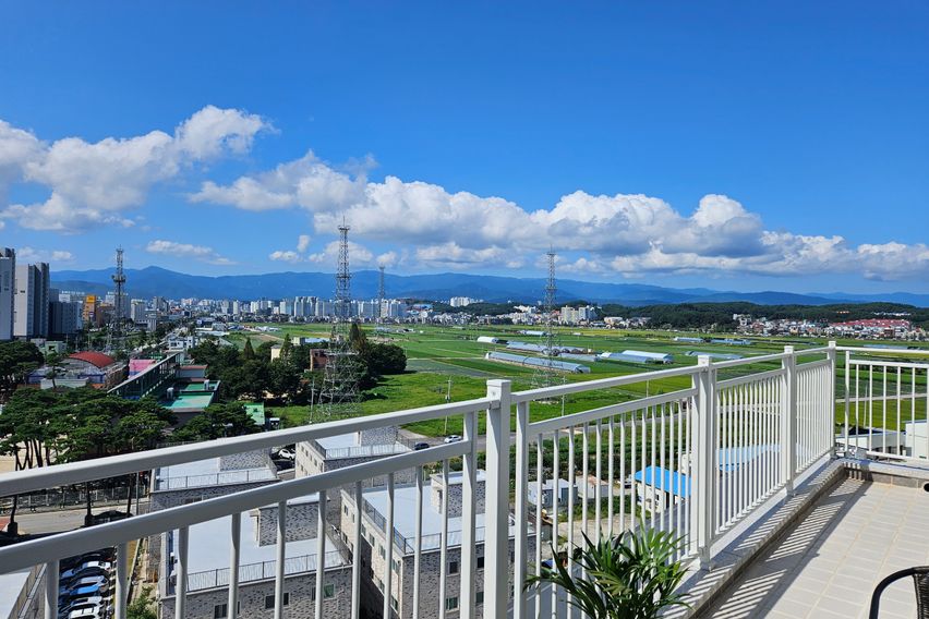 대관령 노을이 아름다운