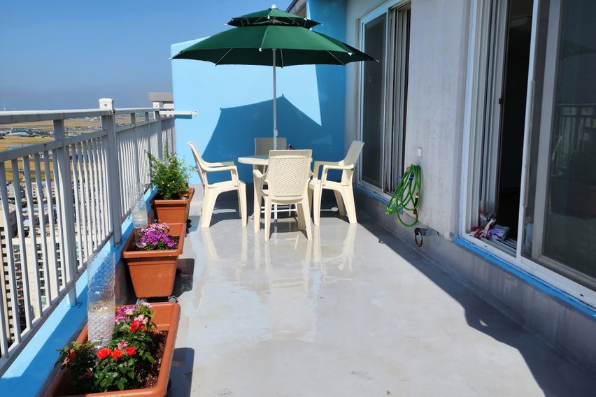 여유있는 복층테라스집