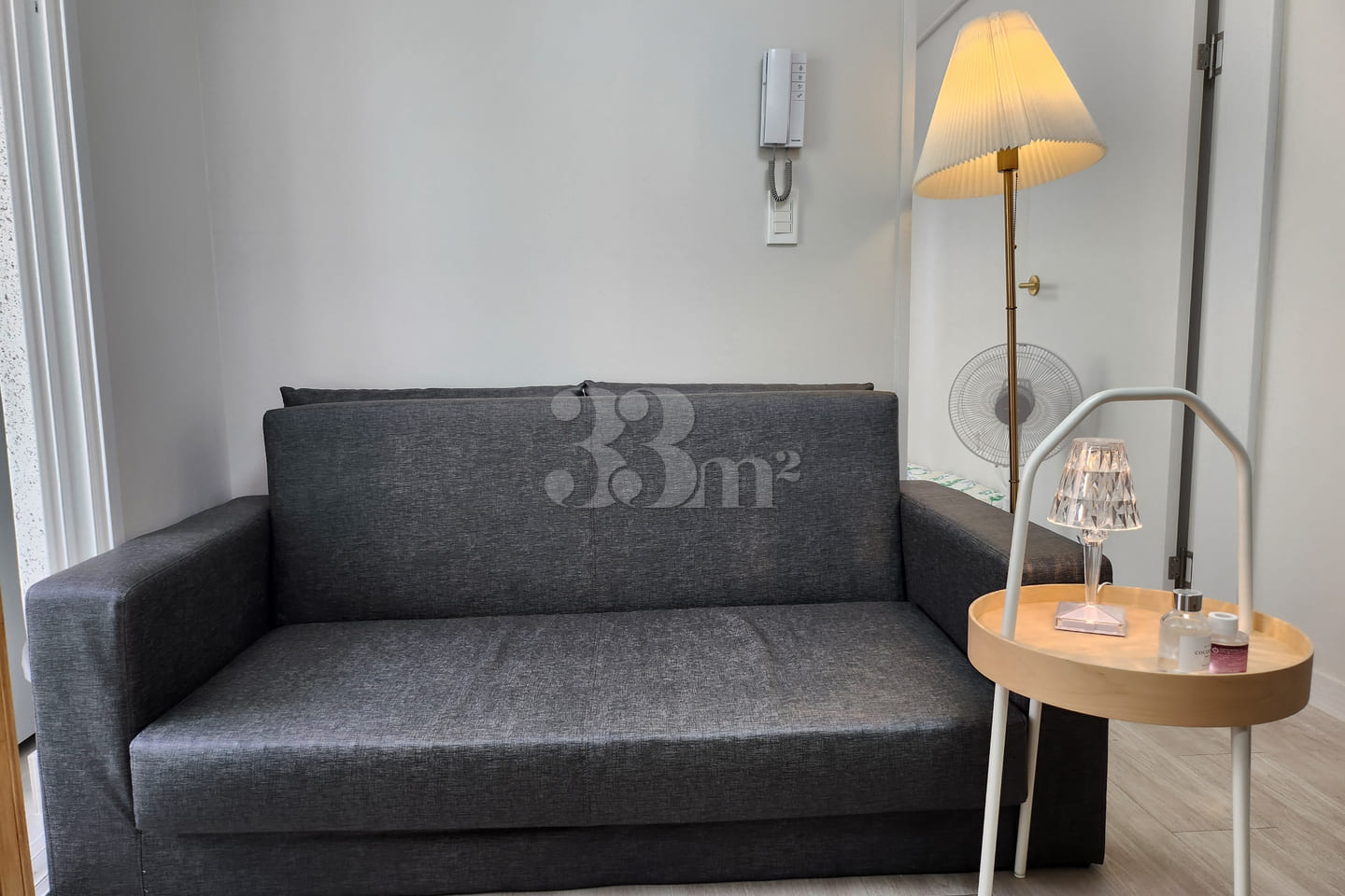 Fully Furnished Modern Two-Room Apartment #1 1th image