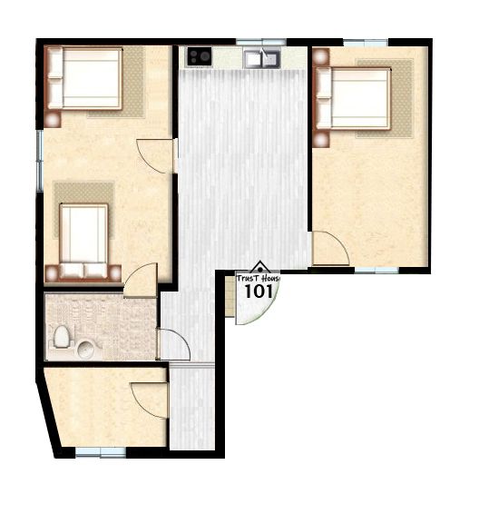 이태원역4분💥퀸침대3