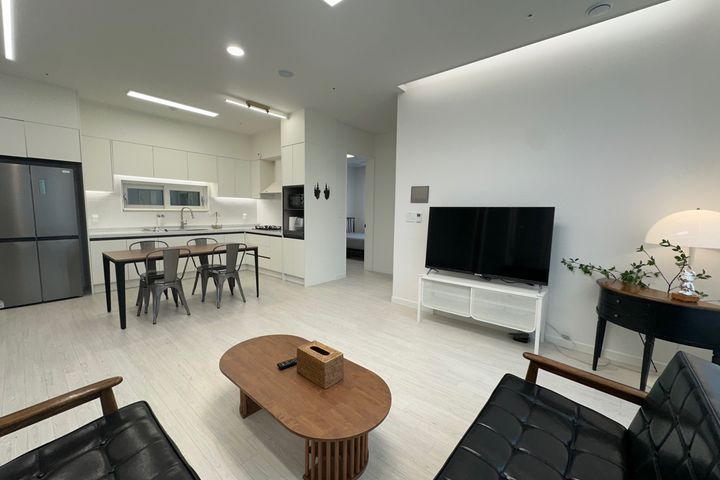 Newly built spacious two-room unit; parking a 4th image