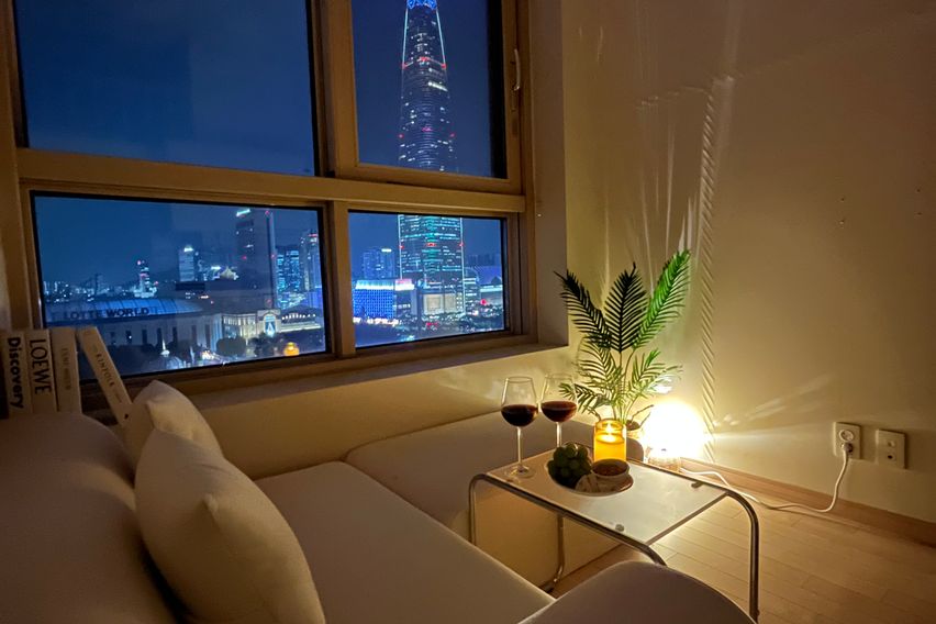 잠실 석촌호수타워뷰💖