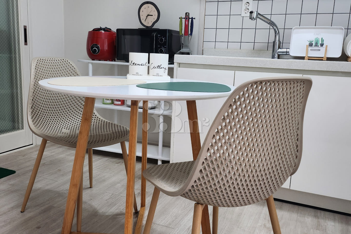 Fully Furnished Modern Two-Room Apartment #1 2th image