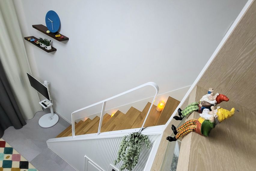 테라스에서 공원뷰~복층