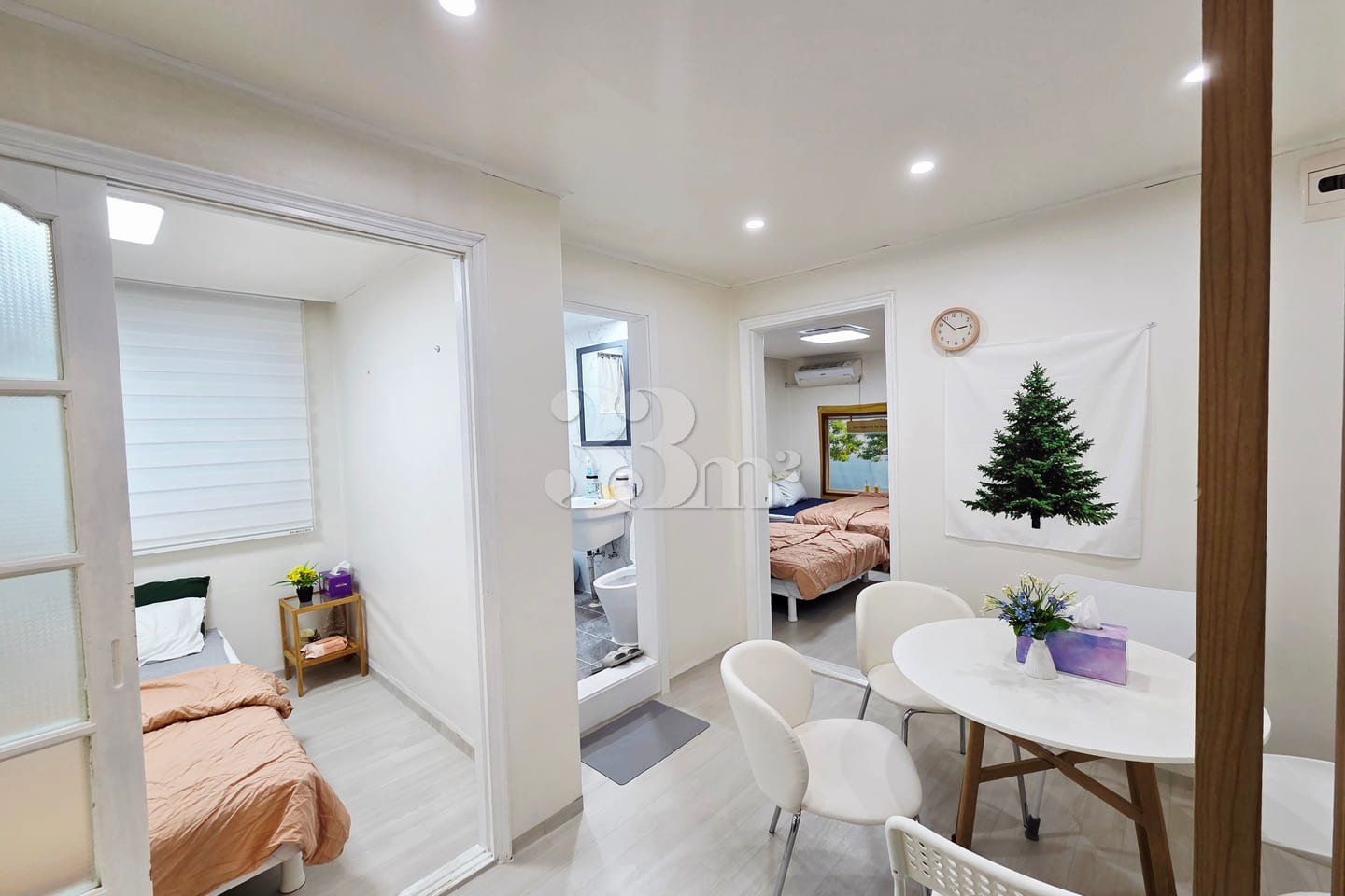 9 minutes from Sangdo Station, white 3-room 14th image