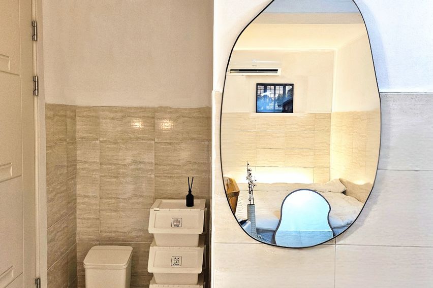 홍대역3분/3인/세탁기