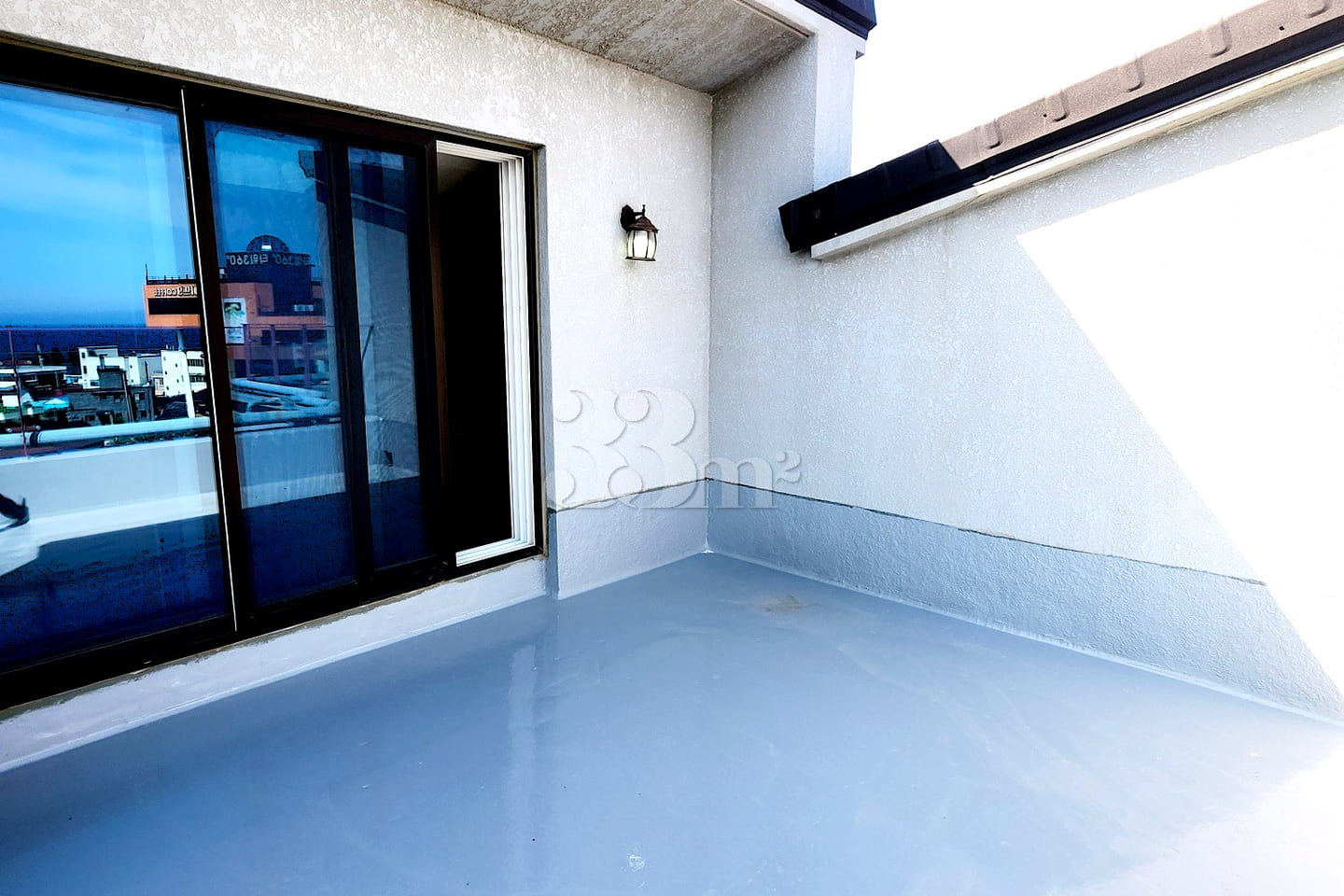 One-month beach duplex terrace 10th image
