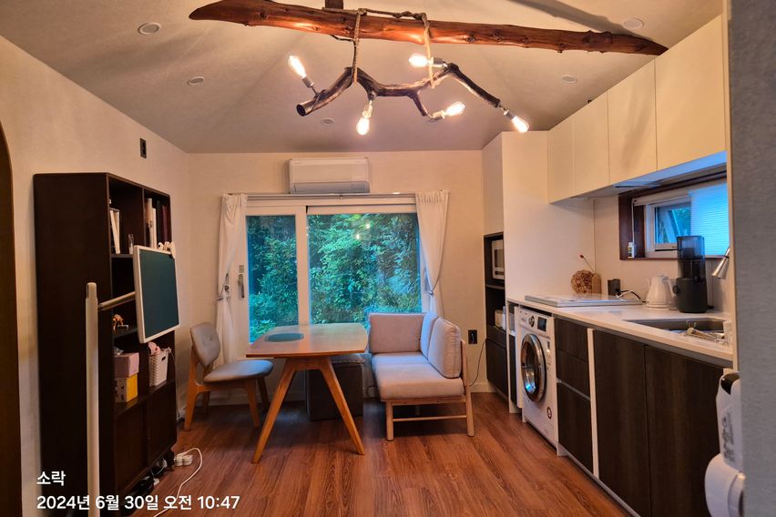 제주시골 마당있는 돌집