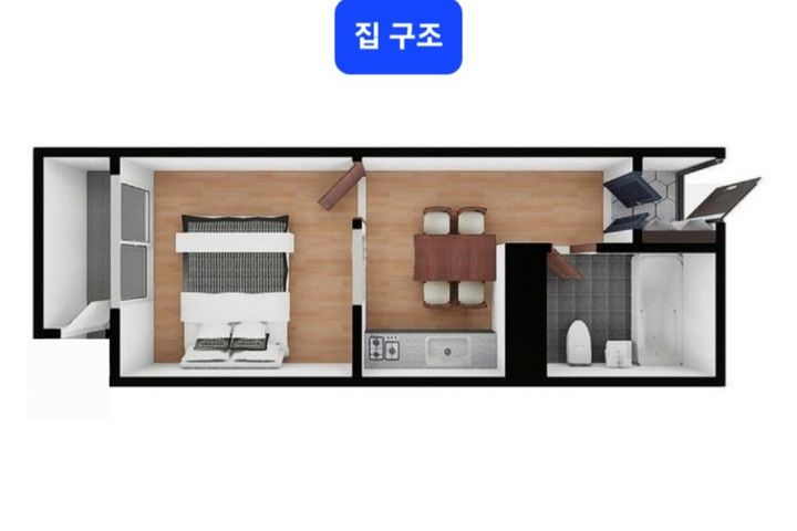 🔶️풀옵션 분리형 원룸🔶️ 2번째 이미지