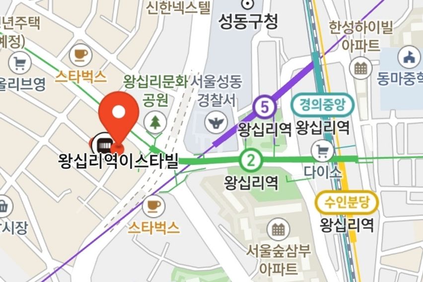 왕십리종로성수서울숲애견