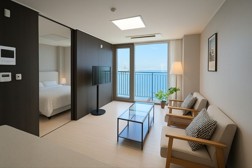 부산광안리 비치 오션뷰