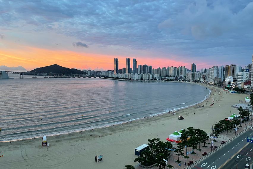 부산 광안리해변 오션뷰