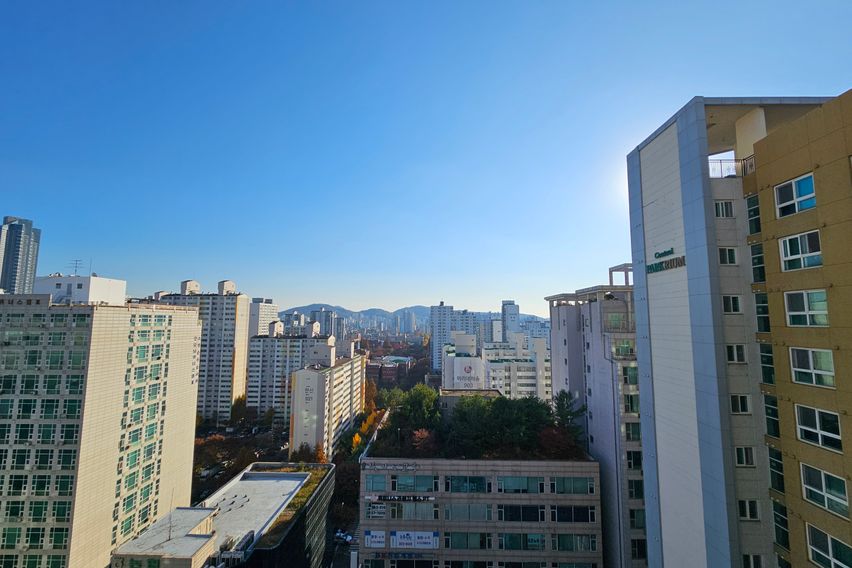 신중동역 고층뷰 청결룸
