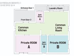 🩷Seongsu 2-bedroom unit (2 beds, 2 bathrooms 19th image