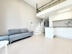 Spacious, south-facing, two-story apartment w 2th image