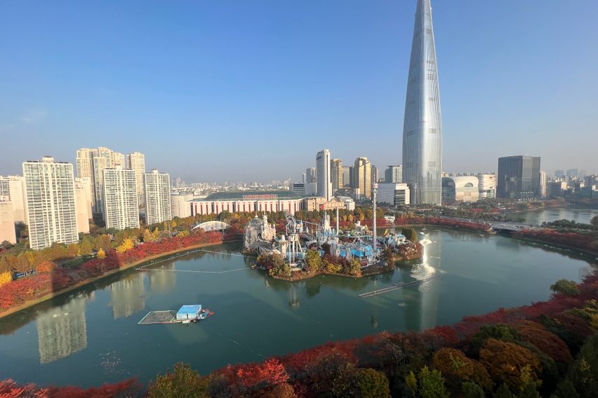 롯데월드 석촌호수 뷰