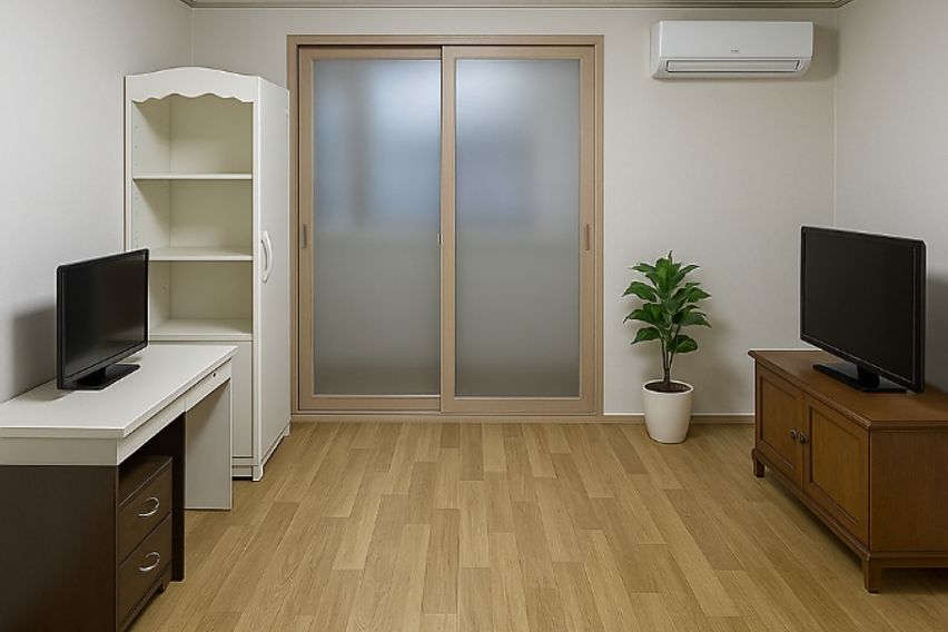 자연과 확트인 원룸