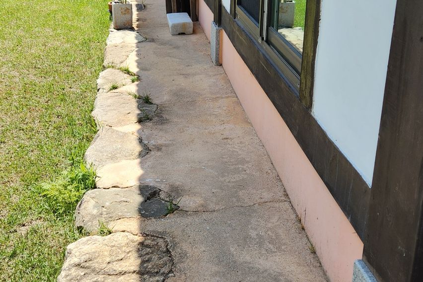 잔디마당.독채. 바베큐