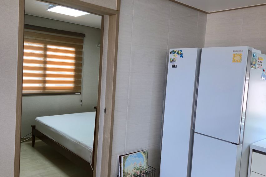 함덕 포구 돌담집