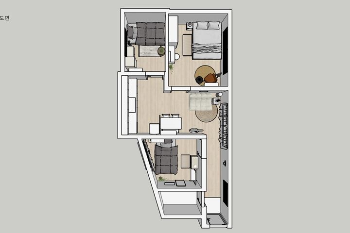 홍대1분 프라이빗3룸 18번째 이미지