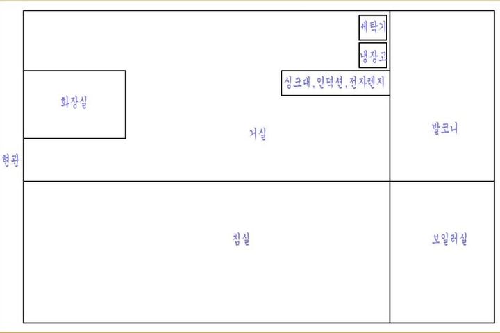 발코니 있는 원룸 1번째 이미지