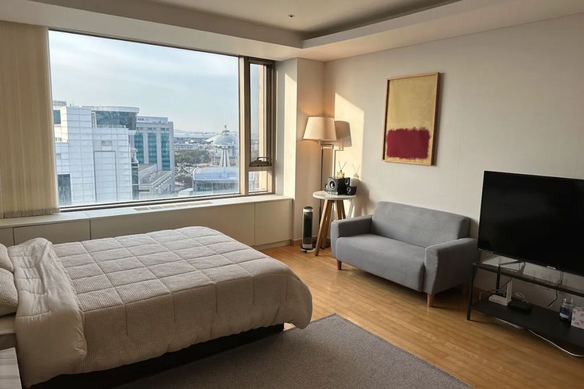 인천공항 선셋 통창뷰