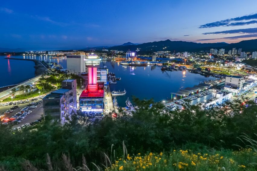 동해 오션뷰  파도소리