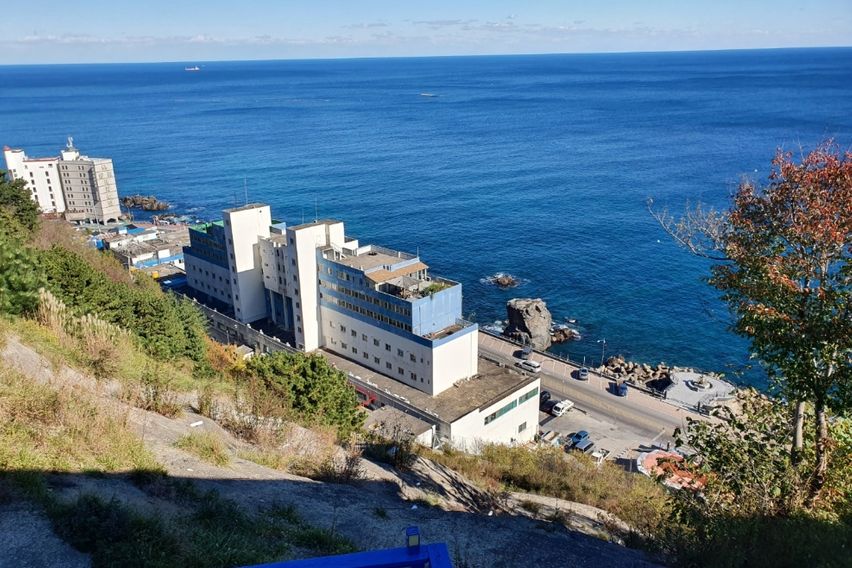 동해 오션뷰  파도소리