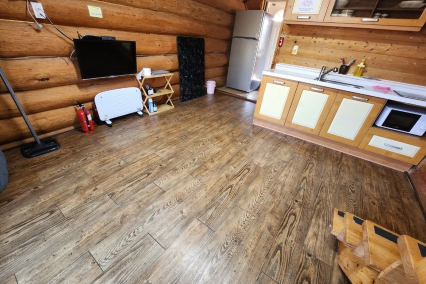 통나무복층 반려견동반