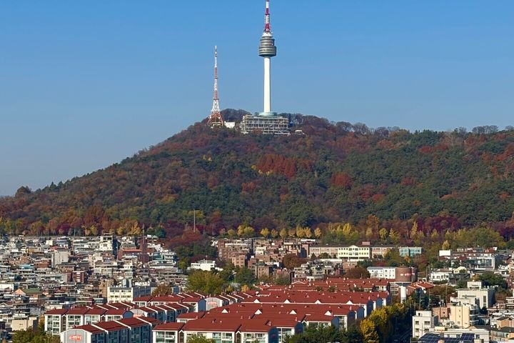 Itaewon 2-Bedroom Apartment with Seoul Tower  1th image