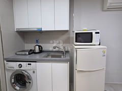 It is a neat studio apartment. 4th image