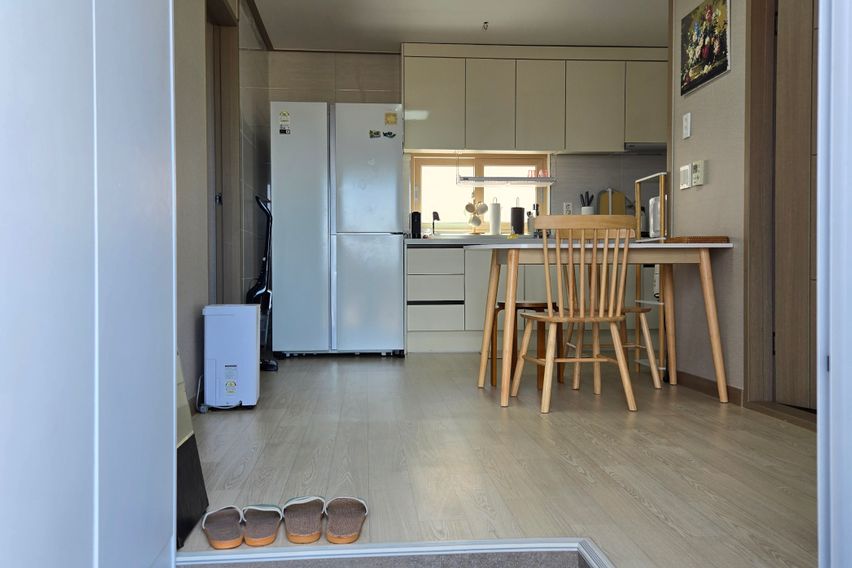 함덕 포구 돌담집