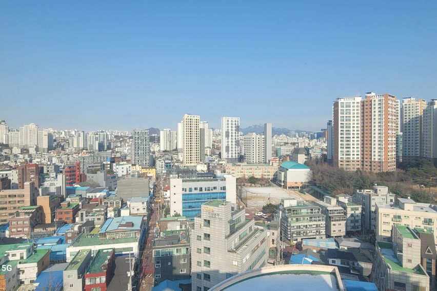 전망이 시원한 방