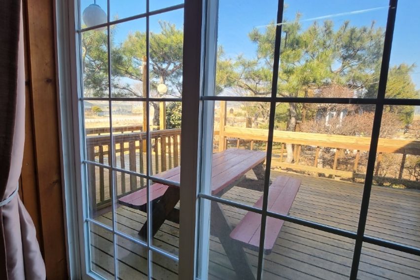 통나무복층 반려견동반