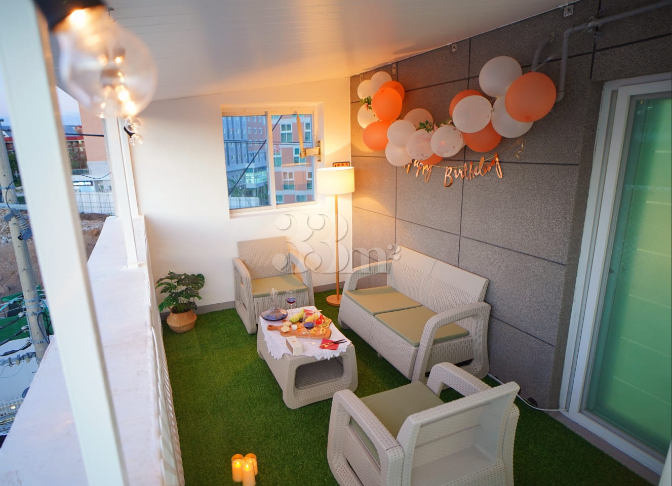 Free parking, 2 rooms, terrace 💕 5th image