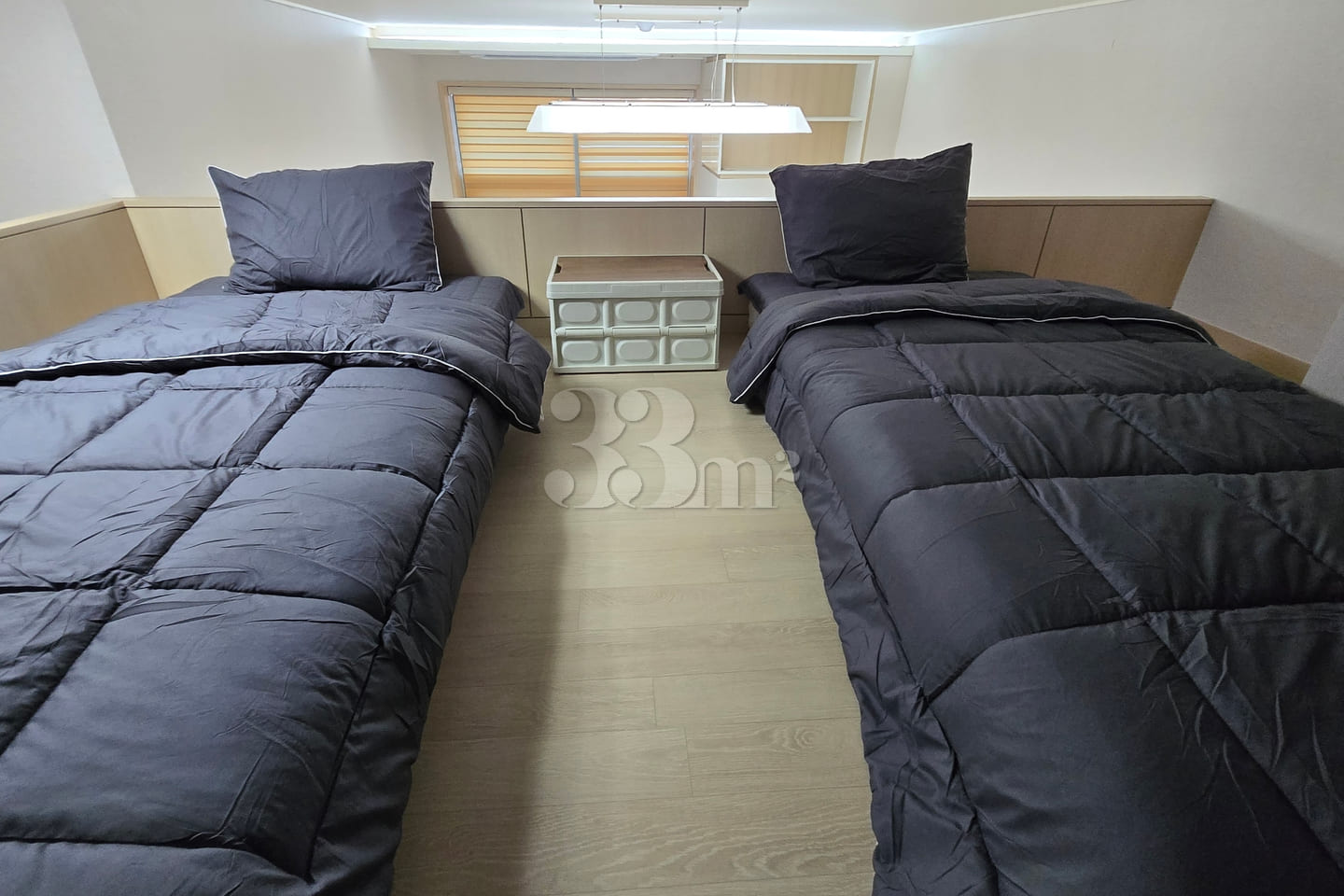 Neat studio apartment with beds for three 10th image