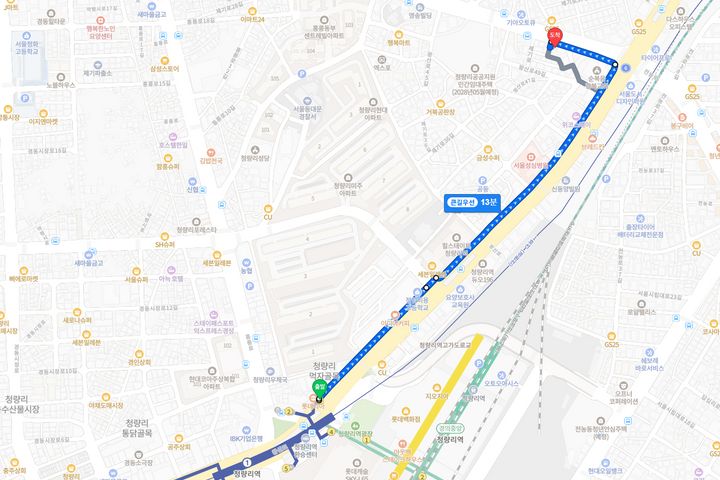 동대문구 2룸 풀옵션 16번째 이미지