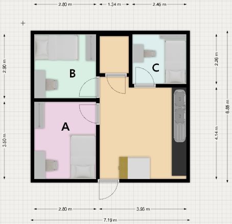 석촌역 초역세권 쉐어 1번째 이미지