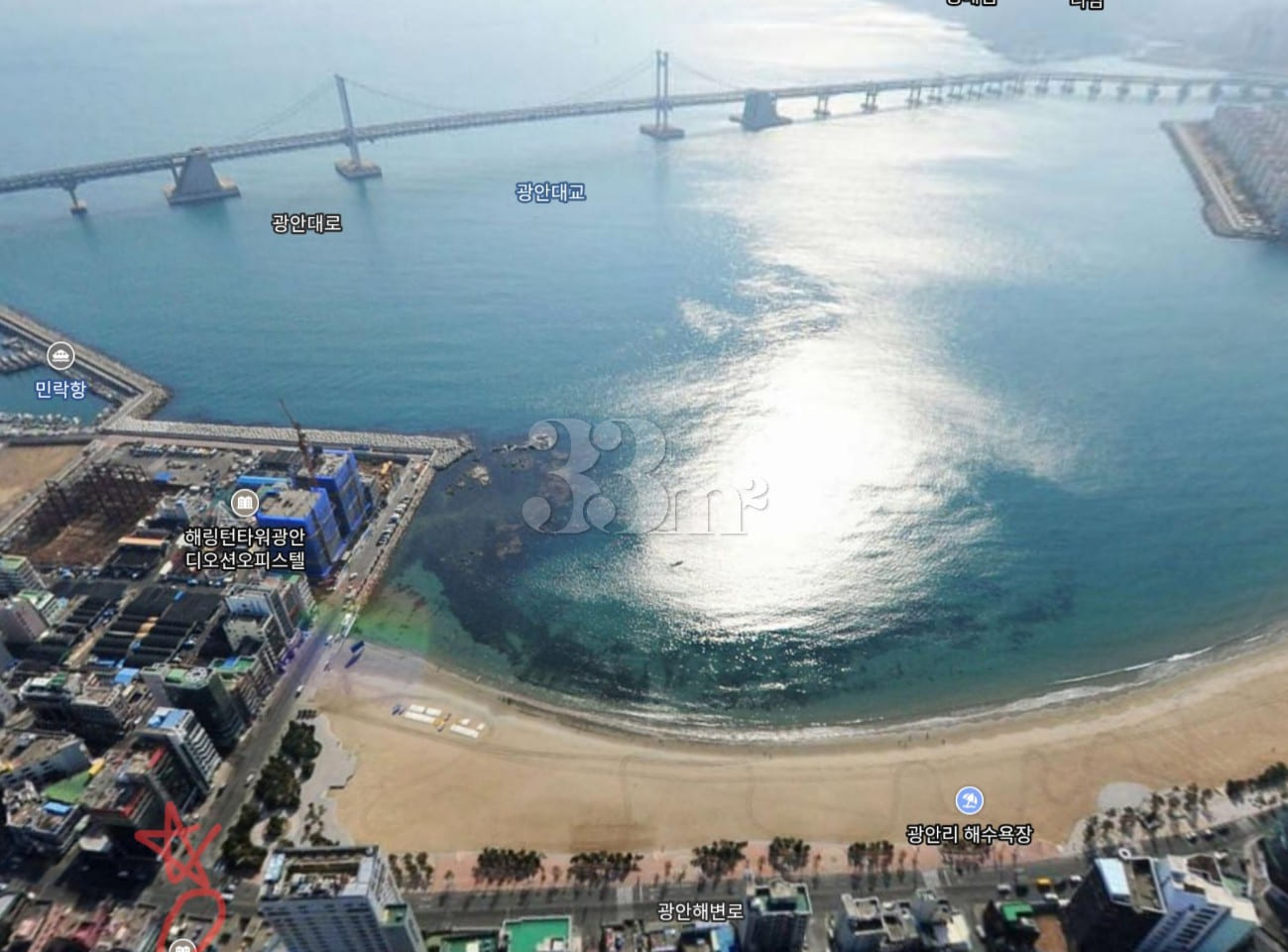 광안리 해수욕장 앞 13번째 이미지