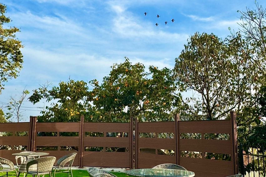 개인테라스 바베큐 마당