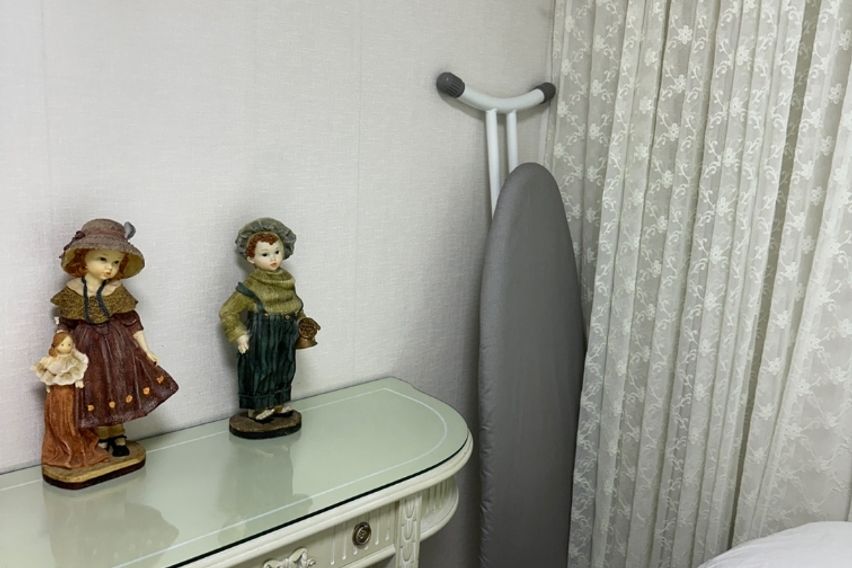 투룸/퀸침대2개/건조기