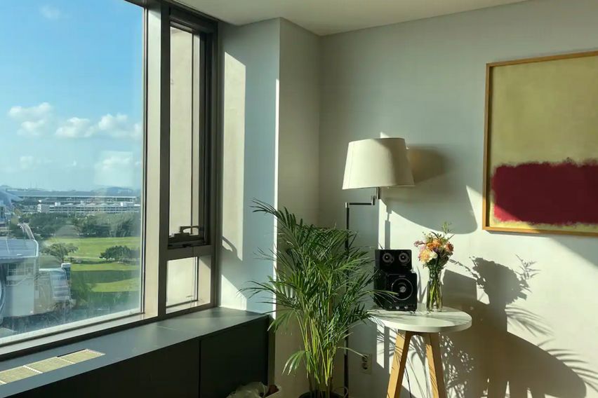 인천공항 선셋 통창뷰