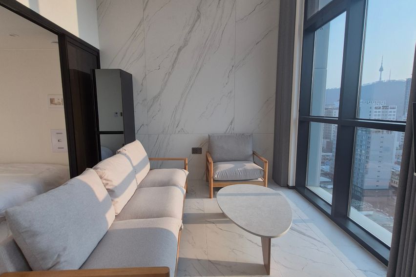 전망 최고, 신축건물